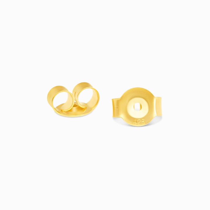 Pendientes Love Topacio blanco Oro